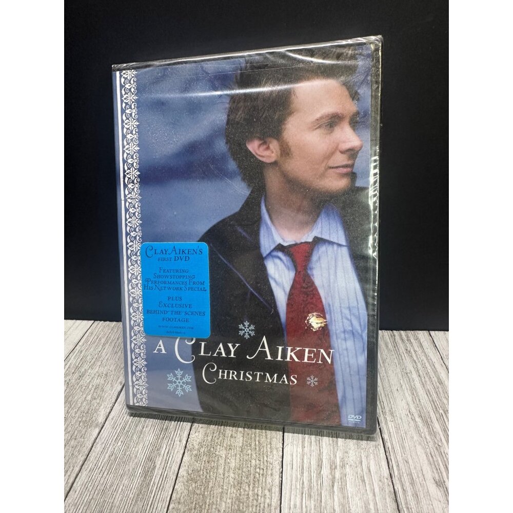 Clay Aiken - A Clay Aiken Christmas DVD 2004 - Brand New Sealed! VTG